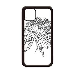 Imagem de Capa com ilustração de crisântemo de flor para iPhone 11 Pro Max para Apple Mobile Case