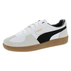 Imagem de PUMA Tênis unissex Palermo, branco-vapor, cinza, 42 feminino/42 masculino