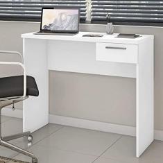 Imagem de Mesa de Escritório 90cm 1 Gaveta Office Nt 2000 Notável Móveis Branco New