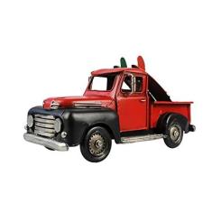 Imagem de Miniatura Colecionável Carro Caminhonete 1949 Red And Black