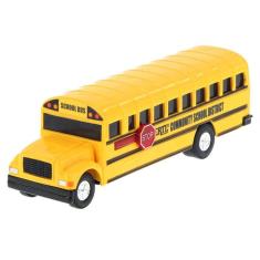 Imagem de Miniatura Ônibus Escolar Americano Amarelo Escala 1/64 Ertl