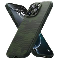 Imagem de Ringke Capa ônix [se sente bem na mão] compatível com iPhone 16 Pro, tecnologia anti-impressão digital evita manchas oleosas, antiderrapante, aderência aprimorada, recortes precisos para câmera -