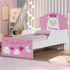 Imagem de Mini Cama Princesa Lhama Com Colchão