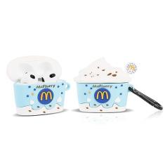 Imagem de Ajuste projetado para AirPods 3ª geração 2021, capa protetora à prova de choque de desenho animado de silicone Suublg para Airpods 3