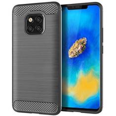 Imagem de Capa HUAWEI Mate 20 Pro, toque macio, proteção total, anti-arranhões e impressões digitais + capa de celular resistente a arranhões para HUAWEI Mate 20 Pro