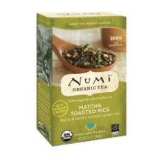 Imagem de Chá verde de arroz torrado de matcha orgânico 18 sacos por chá numi