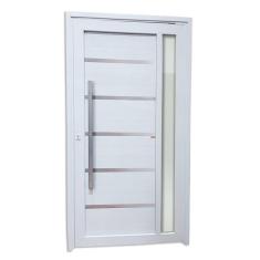 Imagem de Porta de PVC Pivotante 216x130cm Miraggio Tecplus100 Brimak Branco