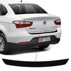 Imagem de Soleira Porta-Malas Fiat Grand Siena 2017 Adesivo Protetor Traseiro