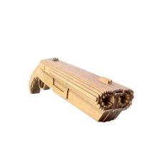 Imagem de Quebra Cabeças 3D Escopeta Curta Cano Duplo Mdf Nat Darama
