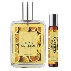 Imagem de Perfume Limão Siciliano Radiante Mulher 100ml + Roll On 10ml - Essênci