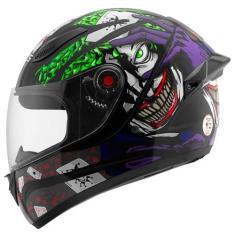 Imagem de Capacete Moto Protork Fechado Mixs Fokker Joker 2, Brilhante, 56
