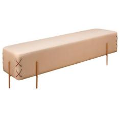 Imagem de Recamier Eros Luxo Base Bronze Castellar Móbile, Bege Claro