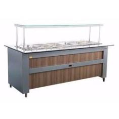 Imagem de Buffet Modulado Linha Pop Aquecido 10gn Frilux Bf007