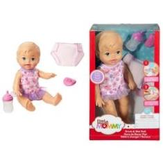 Imagem de Boneca Little Mommy Bebê Faz Xixi C/ Acessórios - Mattel