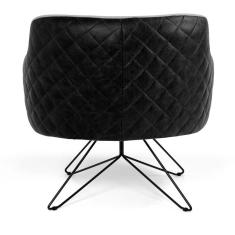 Imagem de Poltrona Decorativa Jade Base Orby Giratória C-315 Corano Tressê Linho  Claro - Domi