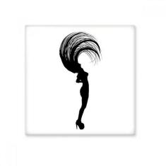 Imagem de Adesivo brilhante de ejo de cerâmica para cabelo com educação física pulando esportes