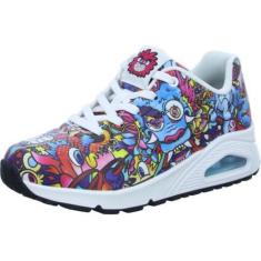 Imagem de Skechers Tênis feminino Vexx: Uno-Color Doodle, Multicor, 35