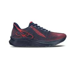 Imagem de Tênis Olympikus Cyan Juvenil - Marinho/Vermelho