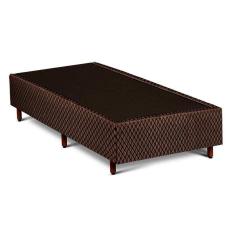 Imagem de Cama Box Base Solteiro Universal Rustico Brown 88X188x25 Polar