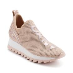 Imagem de DKNY Tênis feminino sem cadarço, Rosa/rosa, 36