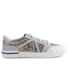 Imagem de Tênis Feminino Schutz Glitter Platina-Feminino