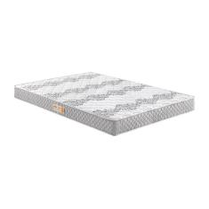 Imagem de Colchão Casal Ecoline Espuma D45 Bordado 138x188x20cm Cinza/Branco
