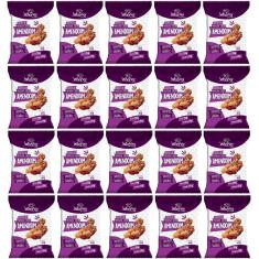 Imagem de Kit 20X Biscoito De Amendoim Fit Sem Açúcar - Wheyviv - 45G