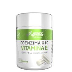 Imagem de Coenzima q10 + vitamina e 60 capsulas  bodyaction