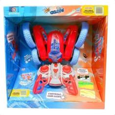 Imagem de Brinquedo Carrinho De Controle Remoto Giro 360 Graus Ciclone Roda Anti