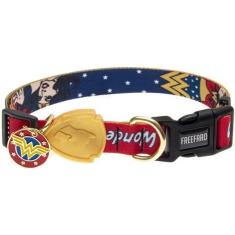 Imagem de Coleira FreeFaro Mulher Maravilha com Tag ID - Tam. PP