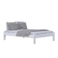 Imagem de Cama turca casal madeira cor branco - Abs Atacadista