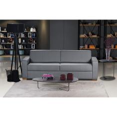 Imagem de Sofá Living Com 3 Lugares 2.00M Linho Corriente Cinza