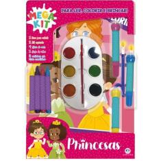 Imagem de Livro - Princesas - Ler, colorir e brincar
