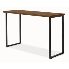 Imagem de mesa de estudo home office estilo industrial canela/preto