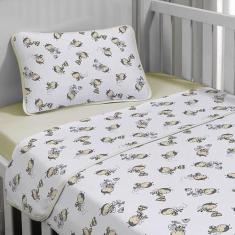 Imagem de Jogo De Cama Malha Tecebem 3 Peças Mini Cama Lili Perola