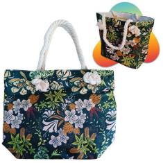 Imagem de Bolsa De Praia De Lona Feminina Verão Carnaval Feminina Flor - Cardad