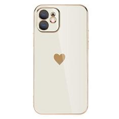 Imagem de Capa de telefone de proteção de lente de revestimento sólido para iPhone 12 11 Pro Max X XR XS Max 7 8 6 6s Plus SE 3 2022 13 Pro Max Capa macia, branca, para iPhone 12
