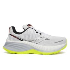 Imagem de Saucony Tênis masculino Hurricane 24, Branco/preto, 45
