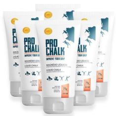 Imagem de Kit 6un Magnesio Liquido Pro Chalk Liquid Chalk Tubo 75g