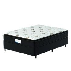 Imagem de Cama Box Colchão Casal Molas Ensacadas Granville Pillow Top 138X188x66