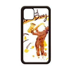 Imagem de Music Sax Instruments Capa para iPhone 12 Pro Max para Apple Mini Mobile Case Shell