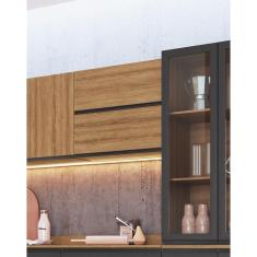 Imagem de Armário Aéreo Cozinha 80 cm 1 Porta Basculante Quiditá - Montana