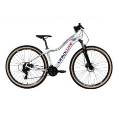 Imagem de Bicicleta Aro 29 Absolute Hera Feminina Câmbios Shimano 24v K7 Freio a Disco Hidráulico Garfo Com Trava Pneu Faixa Bege - Branco