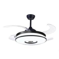 Imagem de Ventilador De Teto Retrátil Bivolt Com Som E Bluetooth - Aven