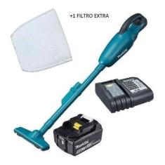 Imagem de Aspirador Po 18v Dcl180 Makita Bateria 5ah + 1 Filtro Extra