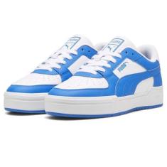 Imagem de PUMA Tênis masculino clássico Ca Pro, Puma Branco/azul Hyperlink, 38