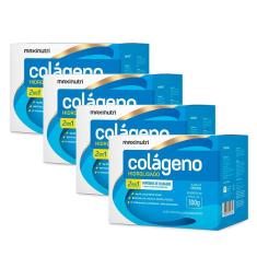 Imagem de Kit 04 Colágeno Hidrolisado 30 Saches Original Maxinutri