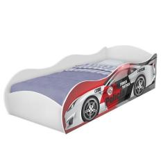 Imagem de Cama carro policia c/colchao - DULLAR Móveis