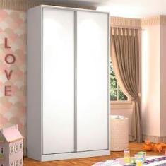 Imagem de Guarda-Roupa Nova Mobile Compact com 2 Portas de Correr, 3 Gavetas e 6 Prateleiras