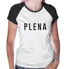 Imagem de Baby Look Raglan Plena - Foca Na Moda